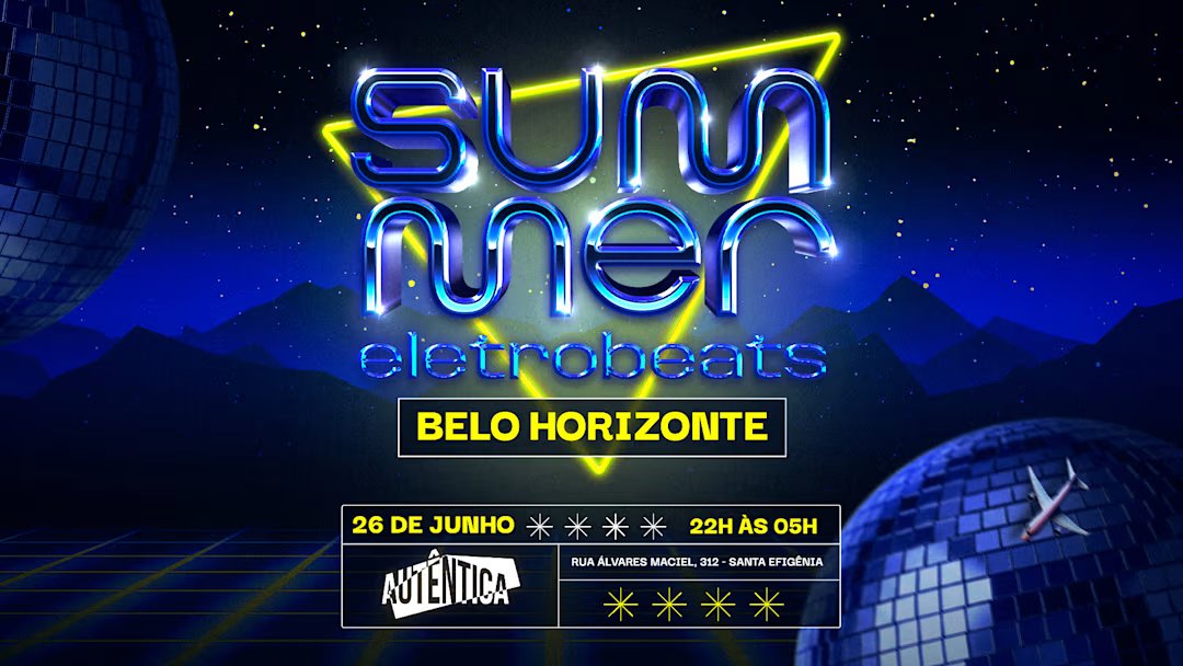 Summer EletroBeats Tour em BH apresenta Adriano Pagani