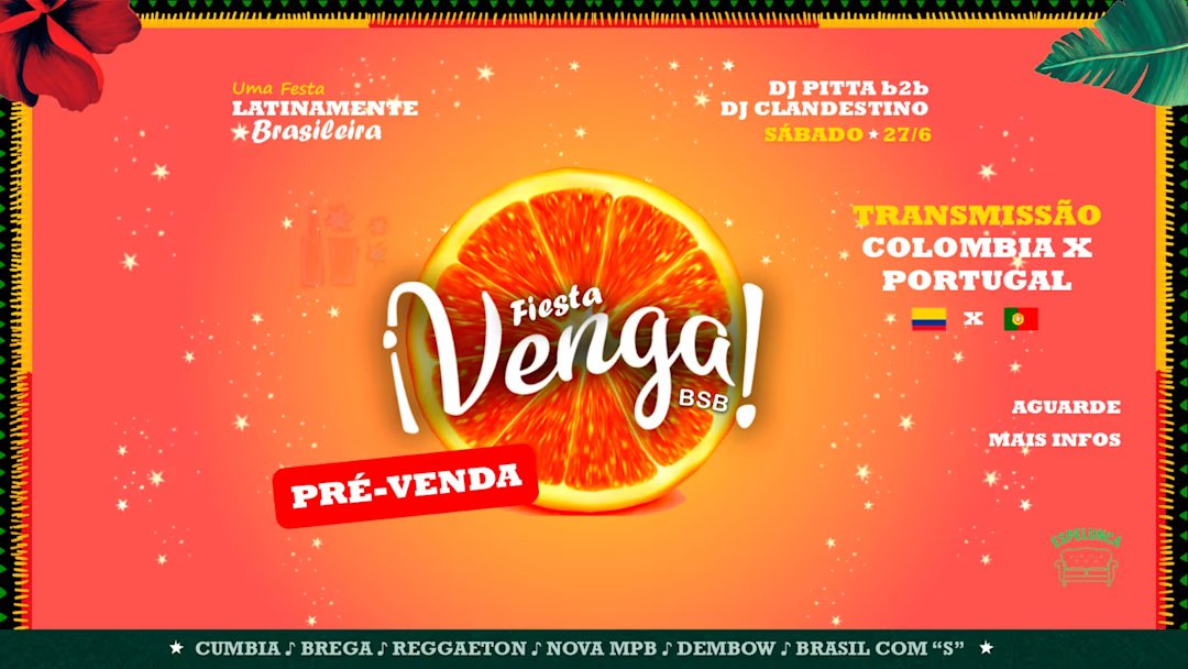 Fiesta Venga (Colombia X Portugal)