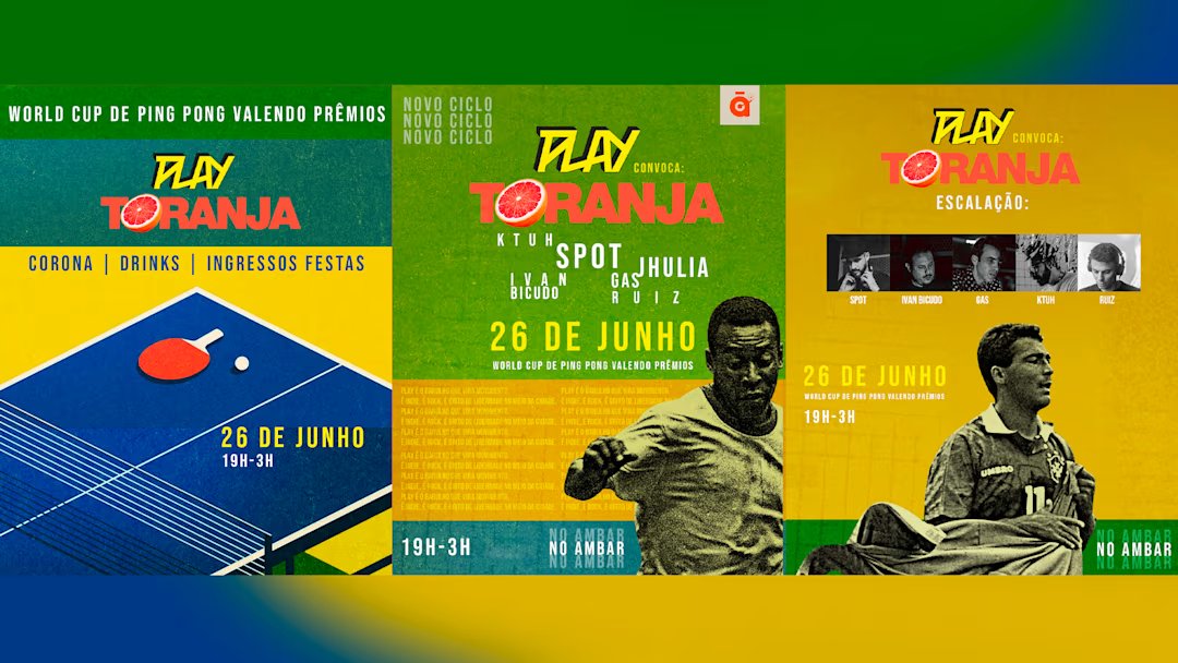 Play + Toranja: Clima Gostoso De Copa