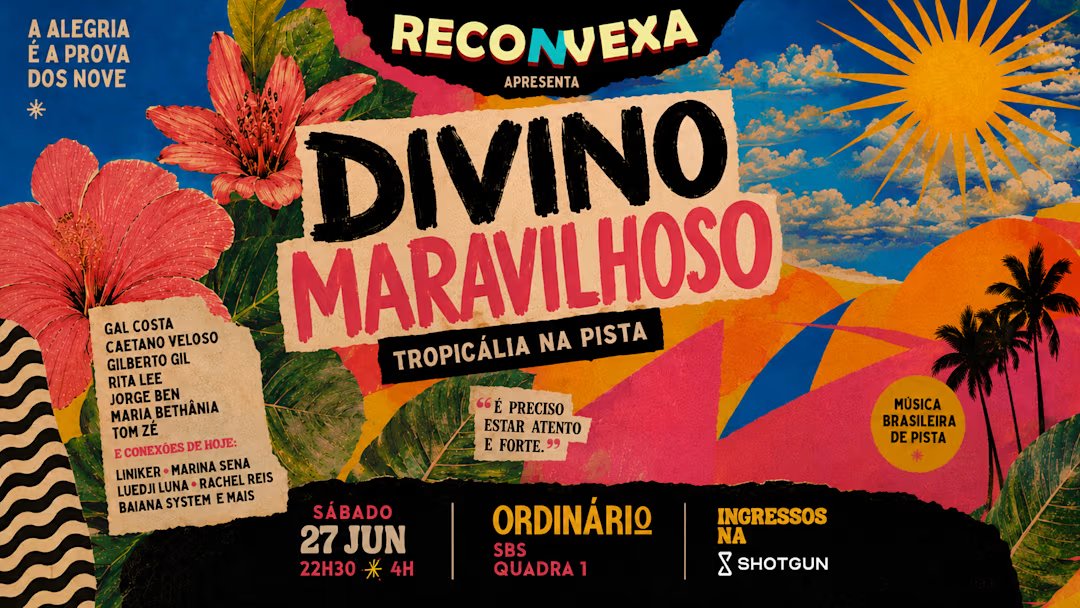 Reconvexa - 27/06/2026 - Depois Do Show Do Djavan