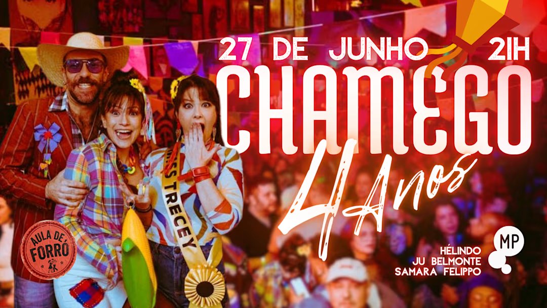 Chamego No Mundo Pensante — Aniversário De 4 Anos