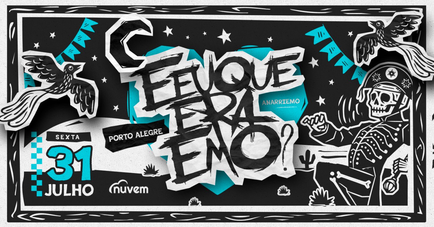 E eu que era Emo? | Anarriemo em POA!
