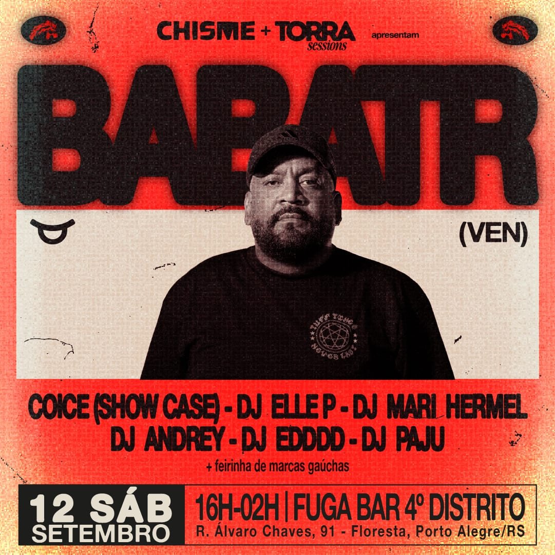 Chisme & Torra Sessions — com DJ Babatr