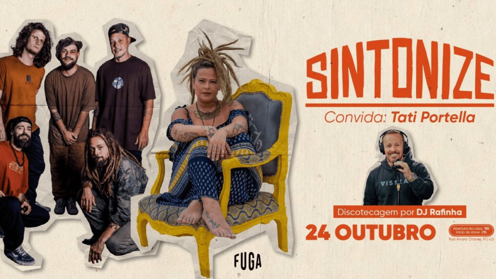 Reggae in Fuga – Sintonize convida Tati Portella