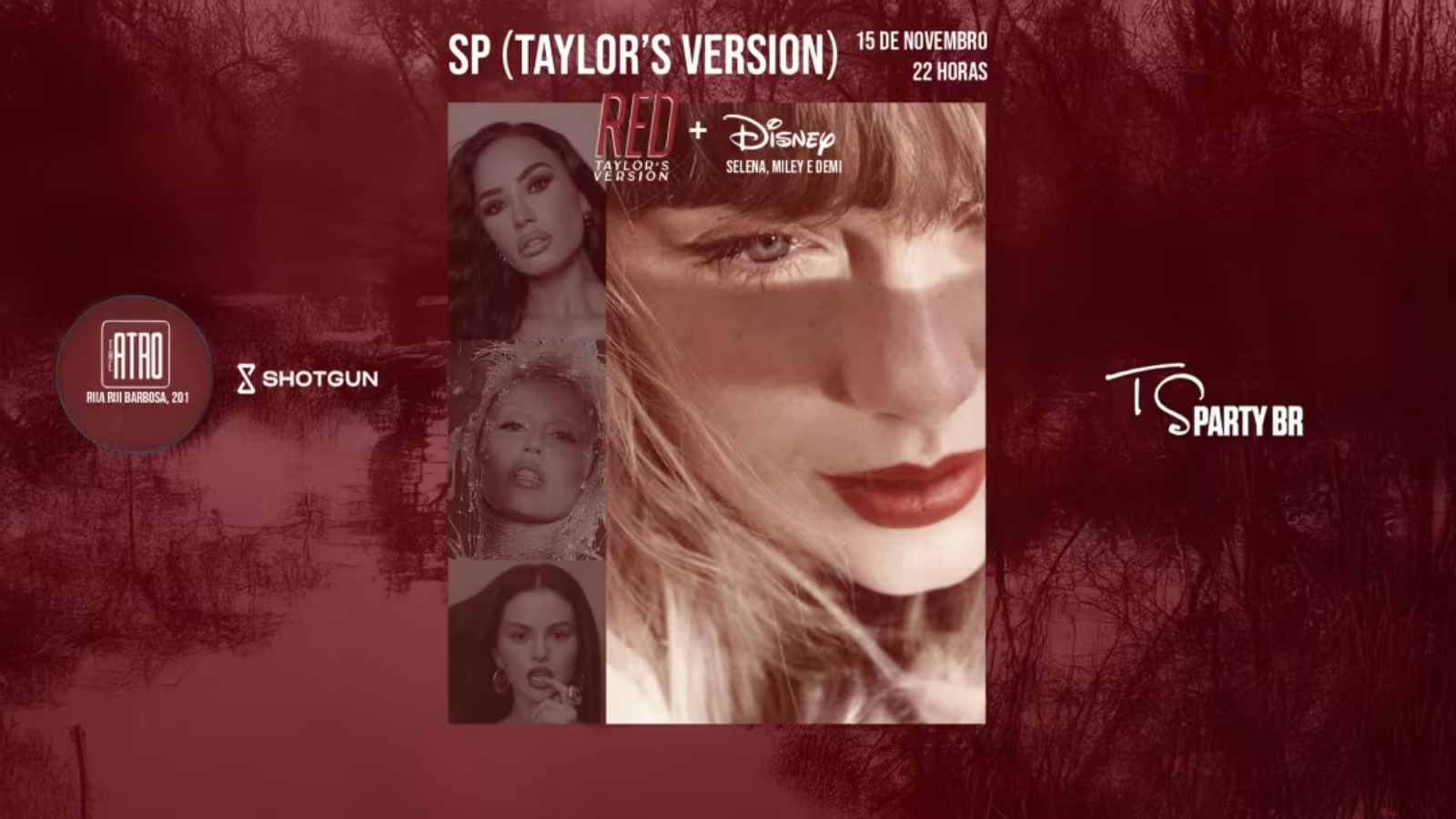 SP: 4 Anos RED (TV) + Especial Ex-Disney Miley • Selena • Demi