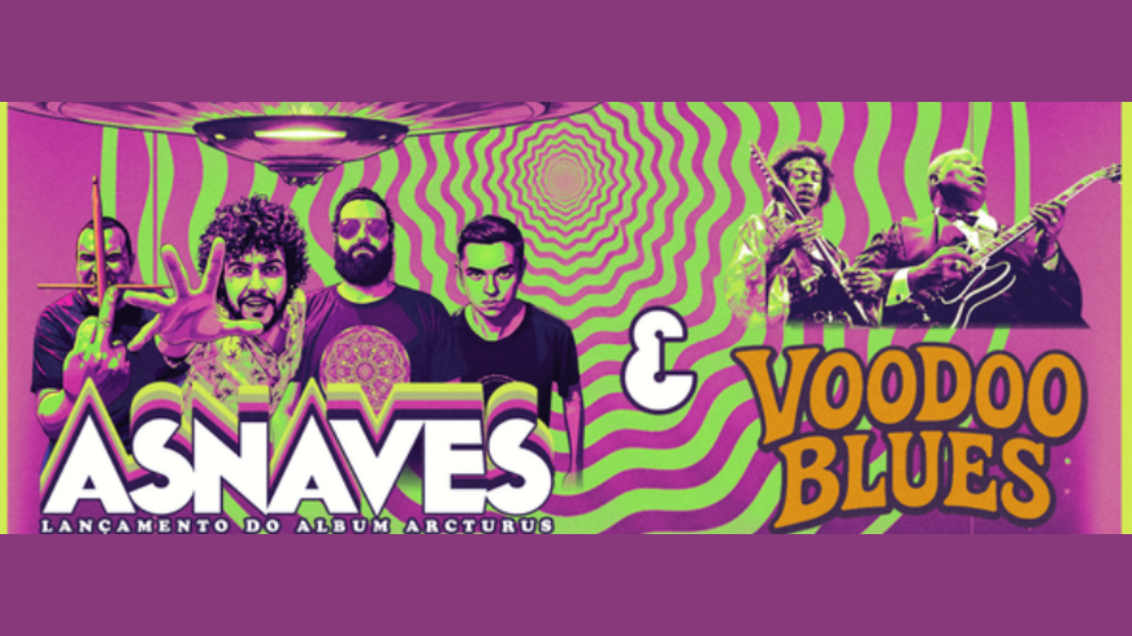 Lançamento ASNAVES + Voodoo Blues