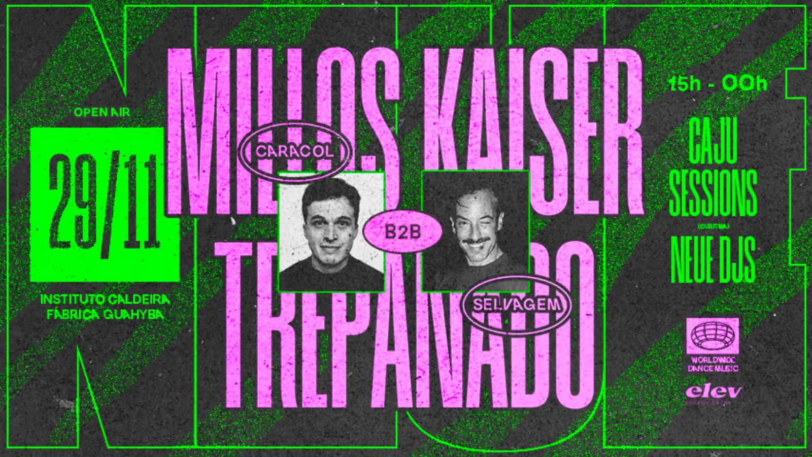 NEUE 29.11 com Millos Kaiser B2B Trepanado