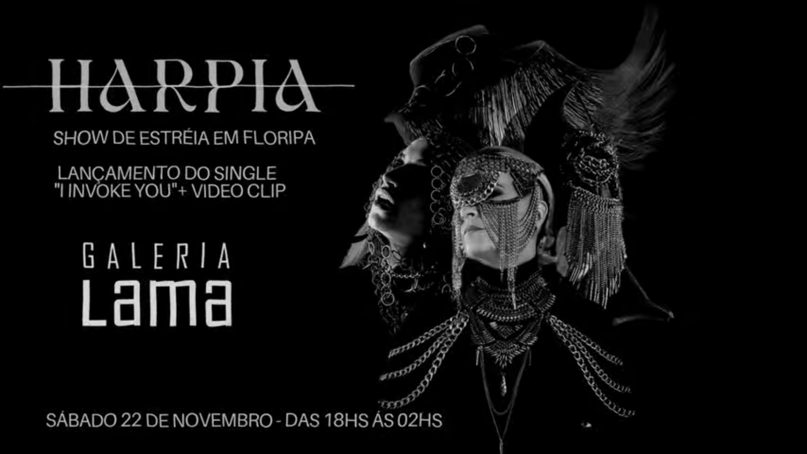 Harpia – Show de Estreia em Floripa