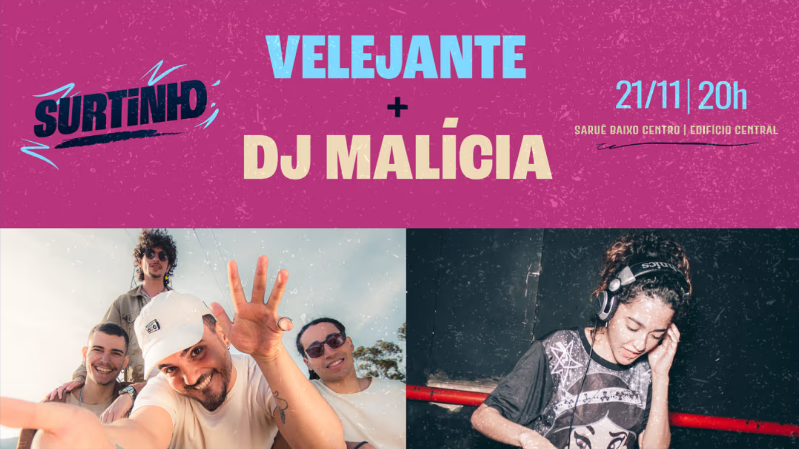 Surtinho #7 – Velejante + DJ Malícia