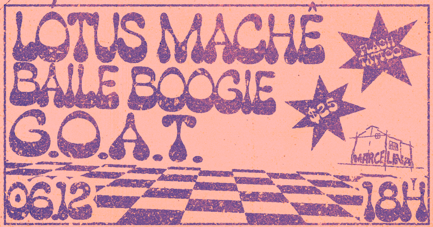 Show Lótus Machê, Baile Boogie e G.O.A.T