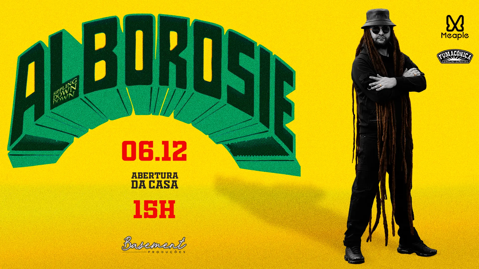 Alborosie em Curitiba