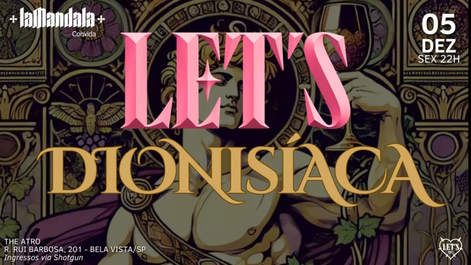Let's Dionísiaca no The Atro