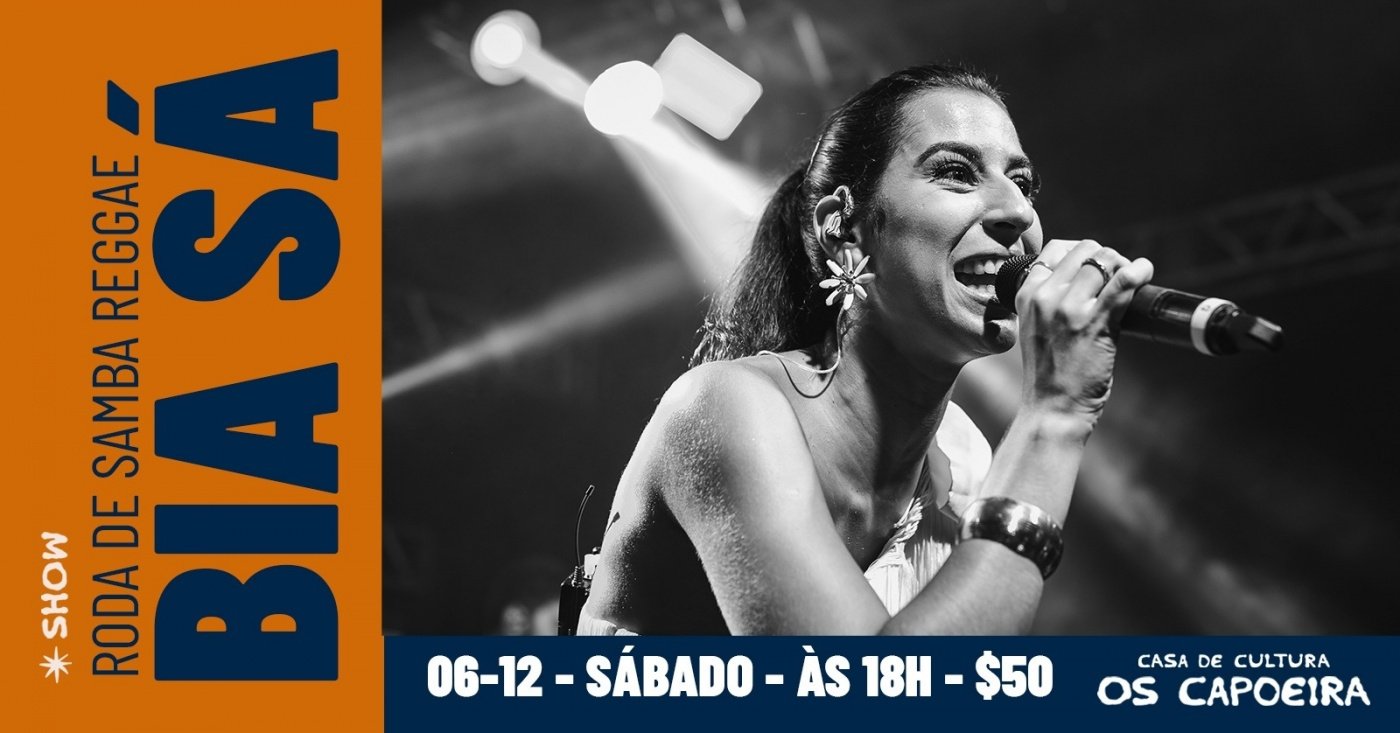 Roda de Samba Reggae com Bia Sá