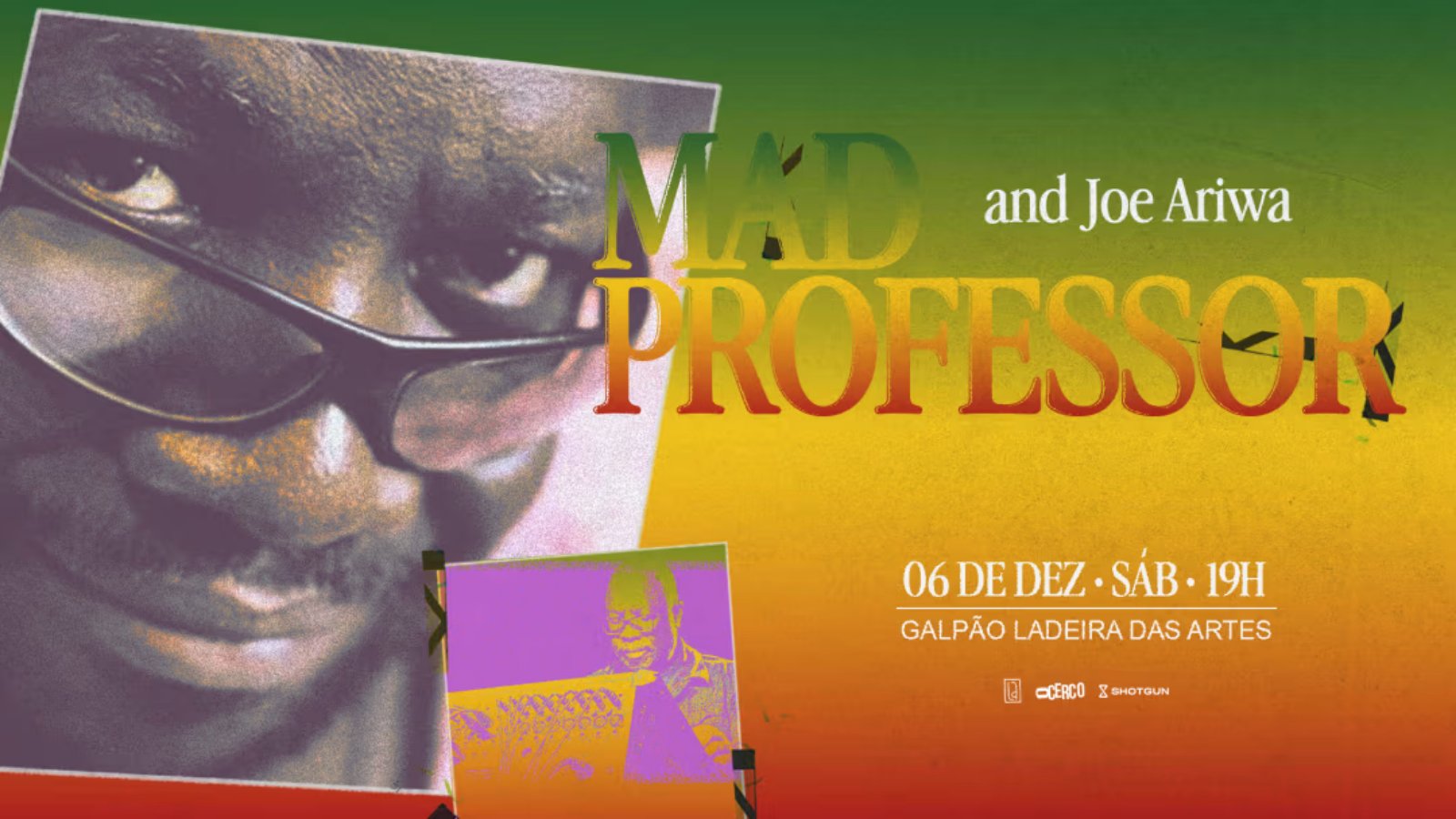 Mad Professor no Galpão Ladeira das Artes