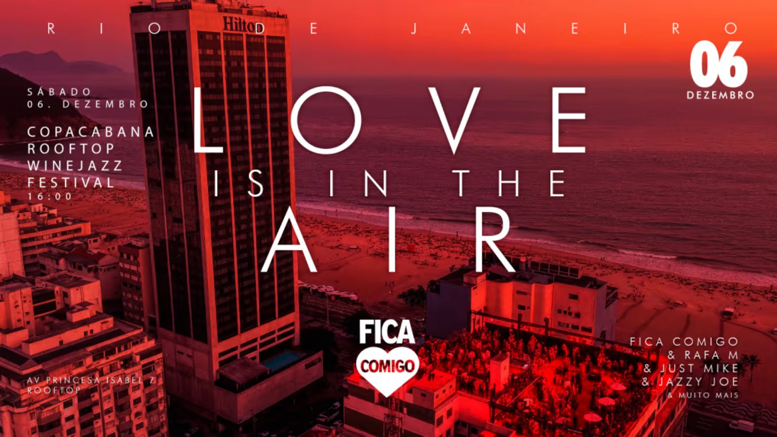 Love Is In The Air | Coparooftop WineJazz Festival