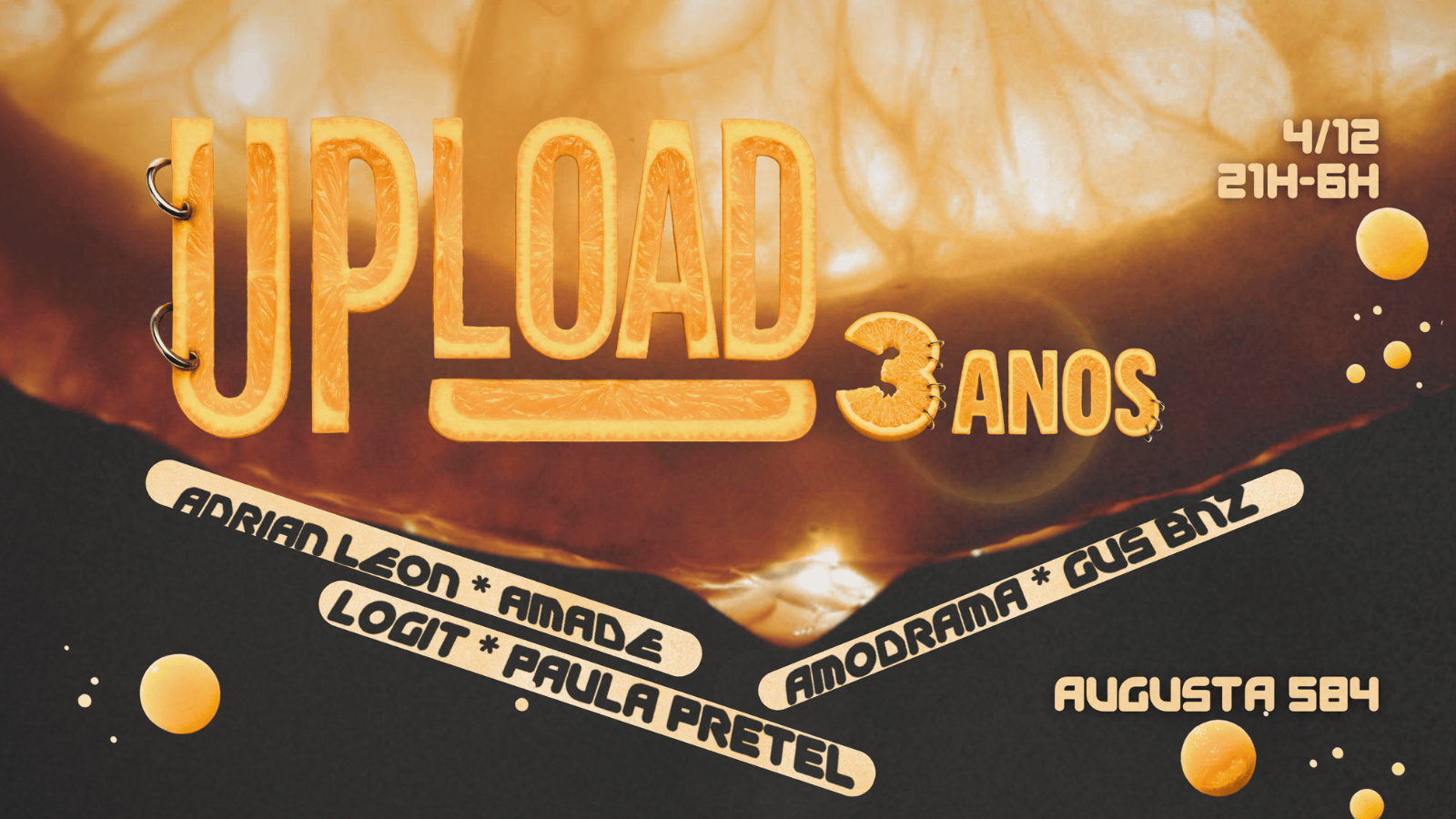 UPLOAD – 3 Anos