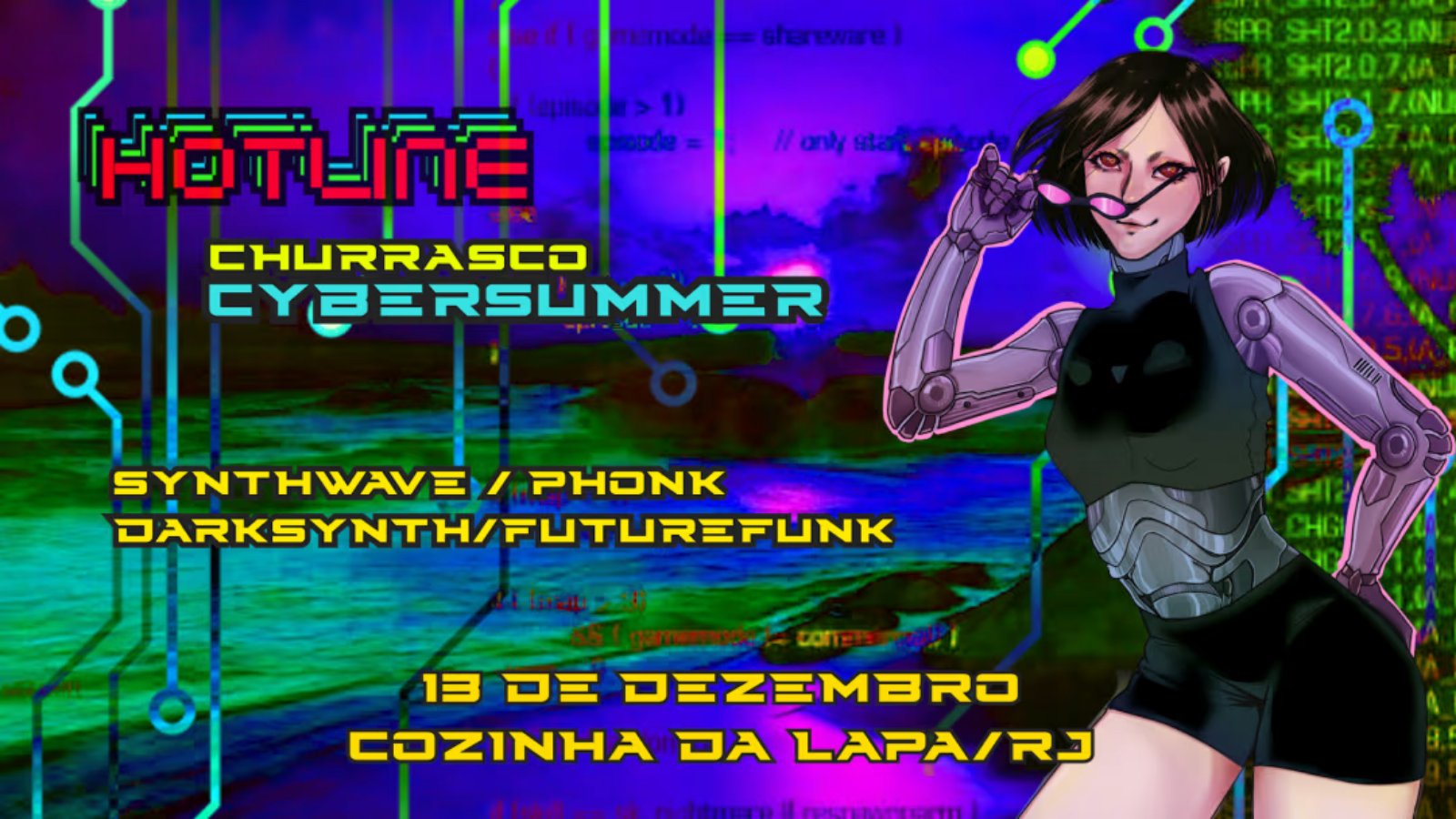 Festa Hotline – Churrasco Cybersummer
