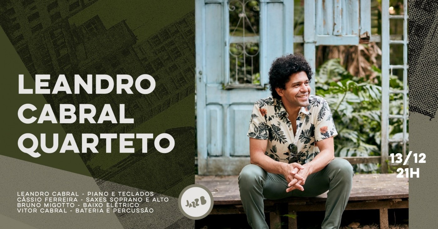 Leandro Cabral Quarteto no JazzB