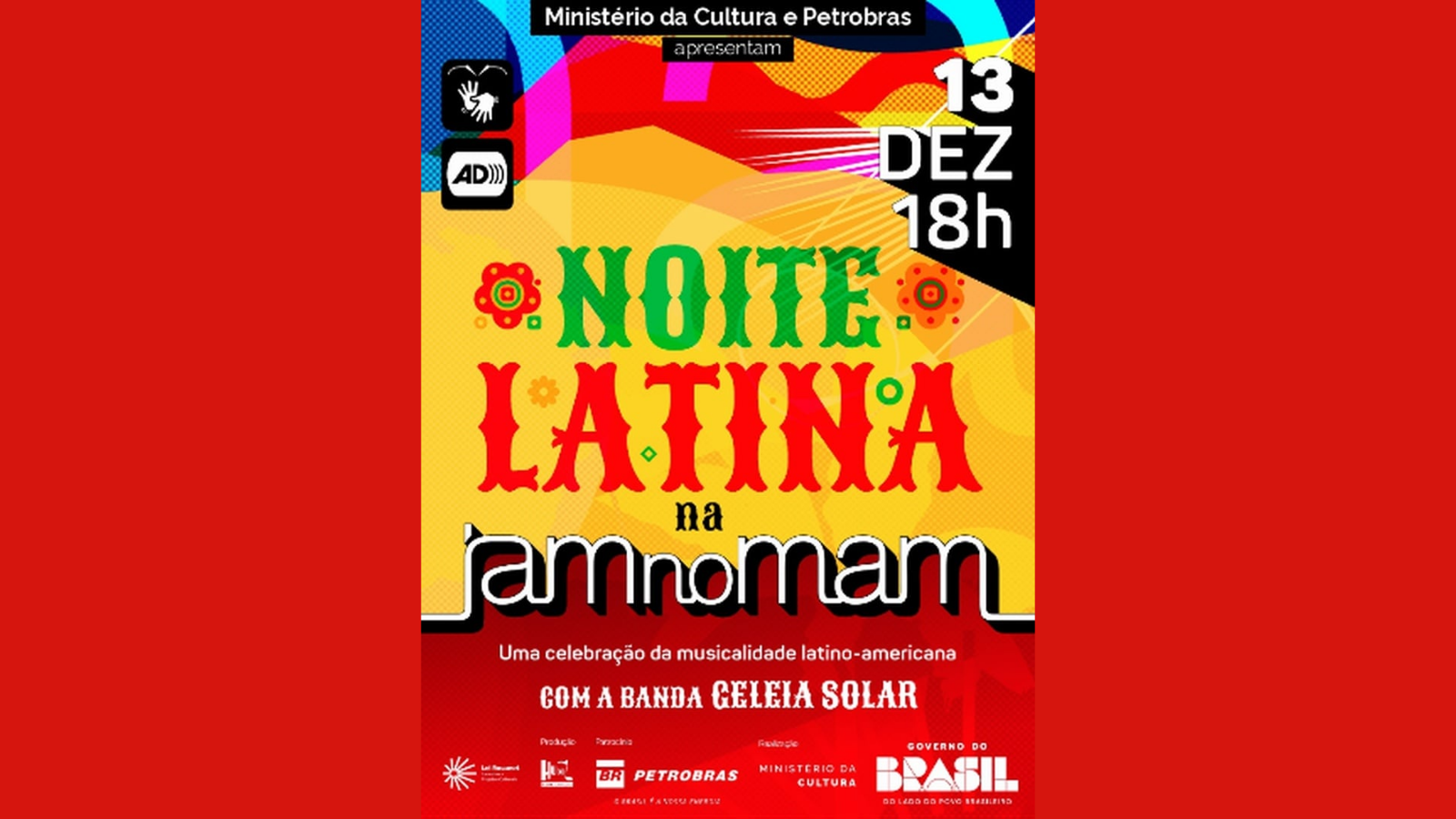 JAM no MAM – Noite Latina