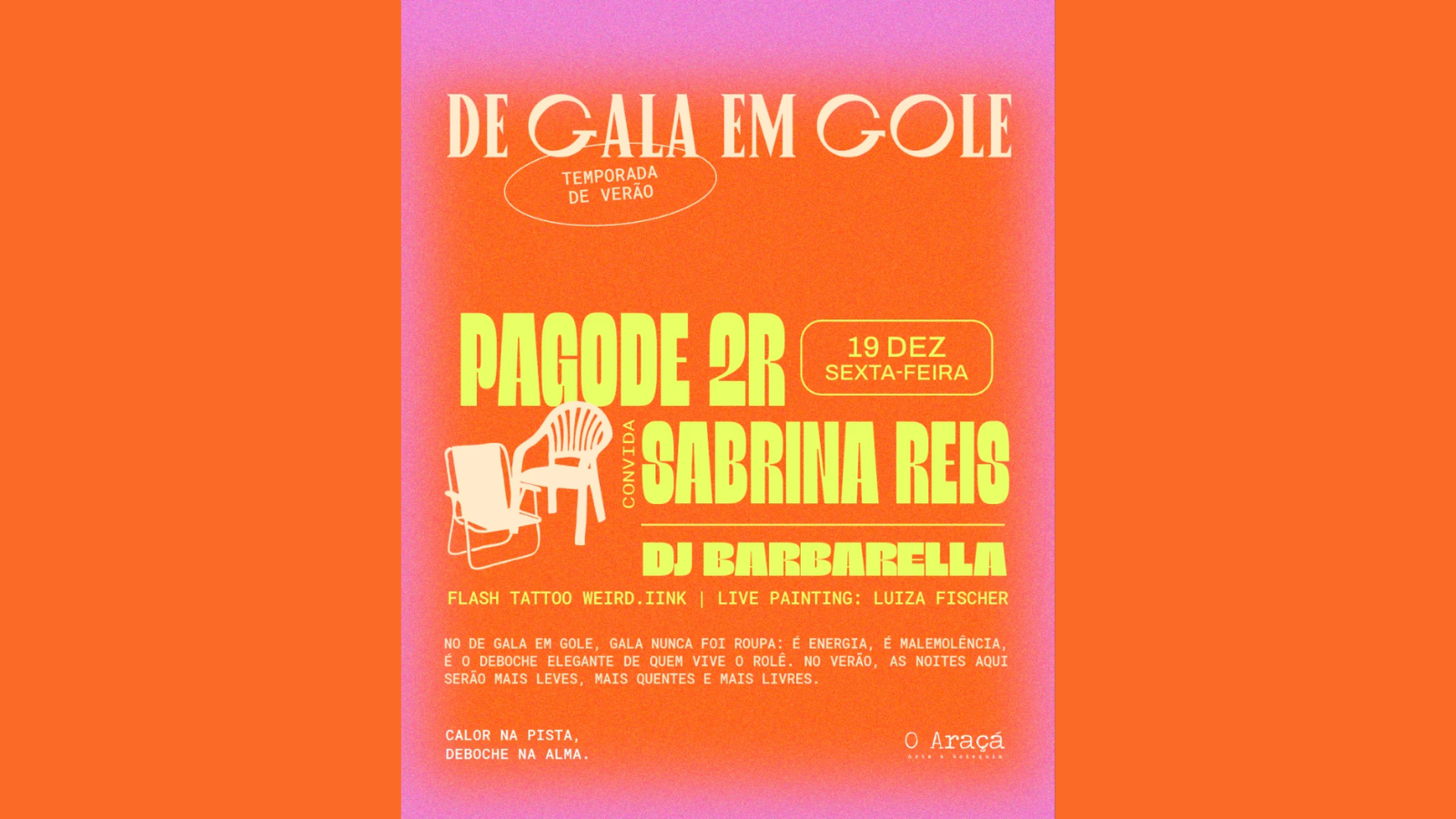 De Gala em Gole | Temporada de Verão