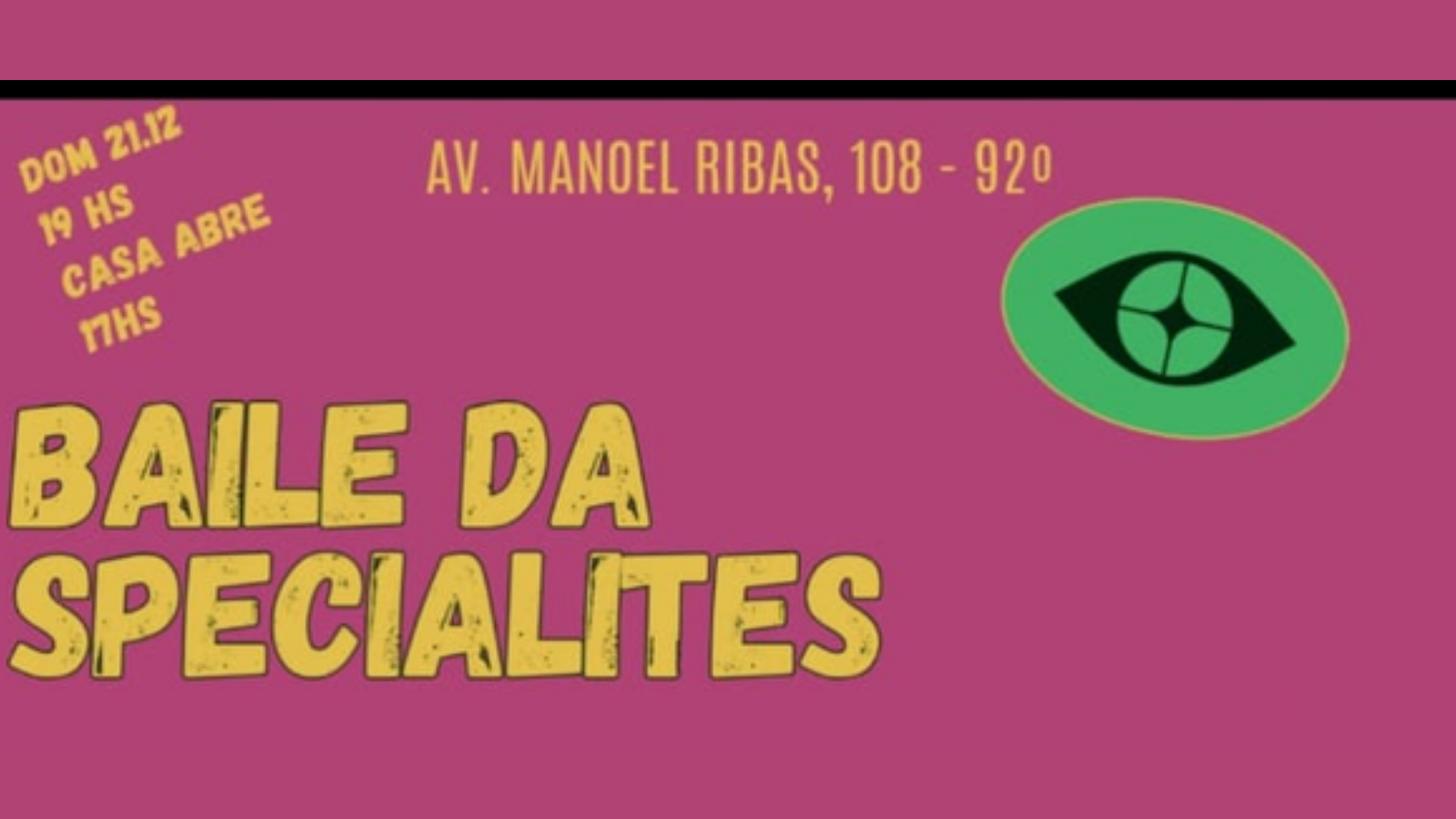 Bota Fora 2025 com Specialites e Convidados