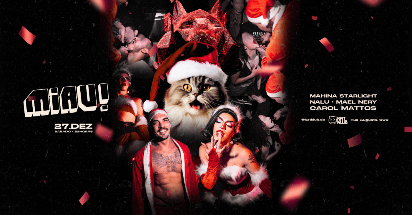 Festa MIAU! Pop, Pop Brasil e Funk Hits