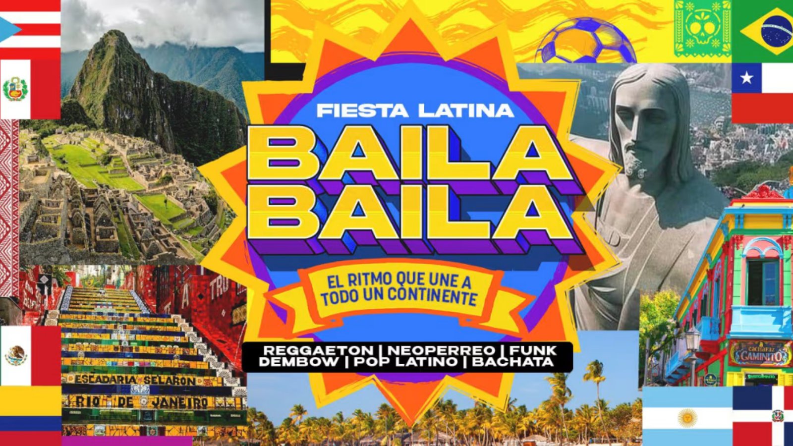 Fiesta Latina Baila Baila | Baile De Reggaeton 25 Diciembre