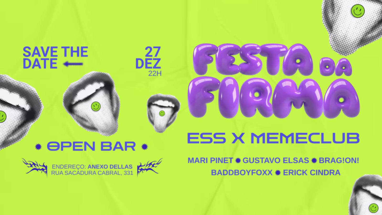 Festa da Firma: Memeclub x EcoSomSystema