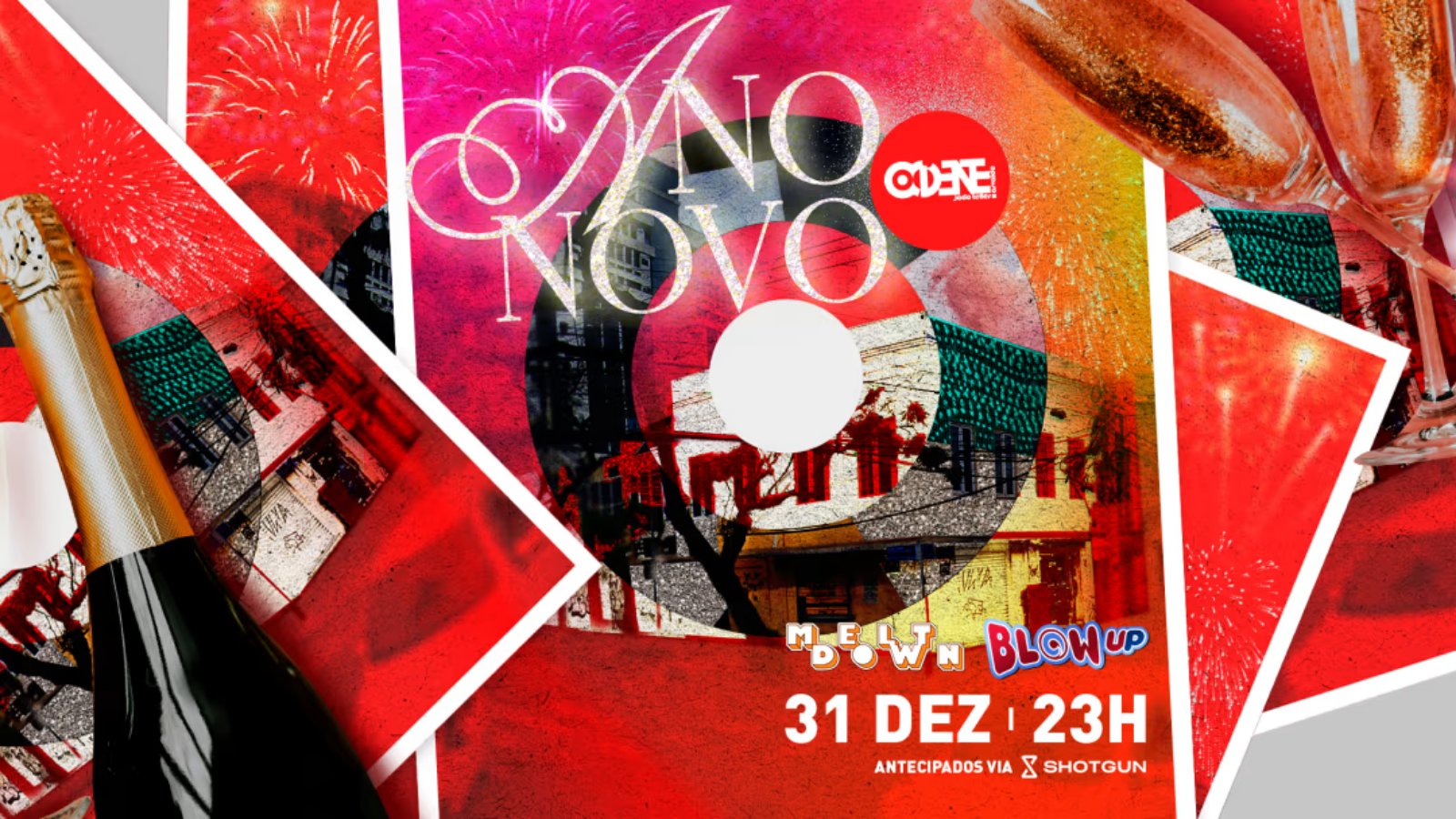 Reveillon Ocidente 2026 - Meltdown e Blow Up!!