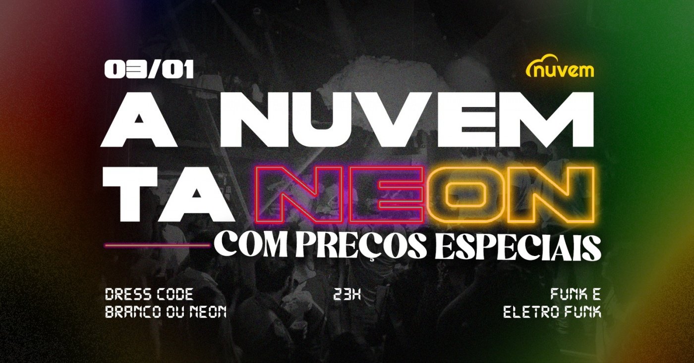 A Nuvem tá NEON
