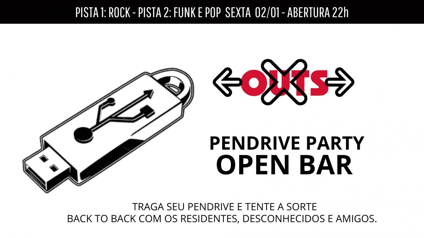 The PENDRIVE Party | Open Bar