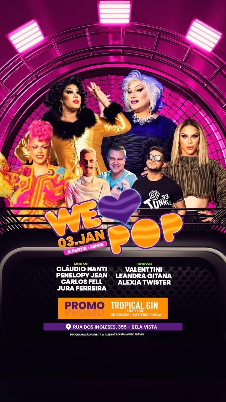 Sábado We Love Pop