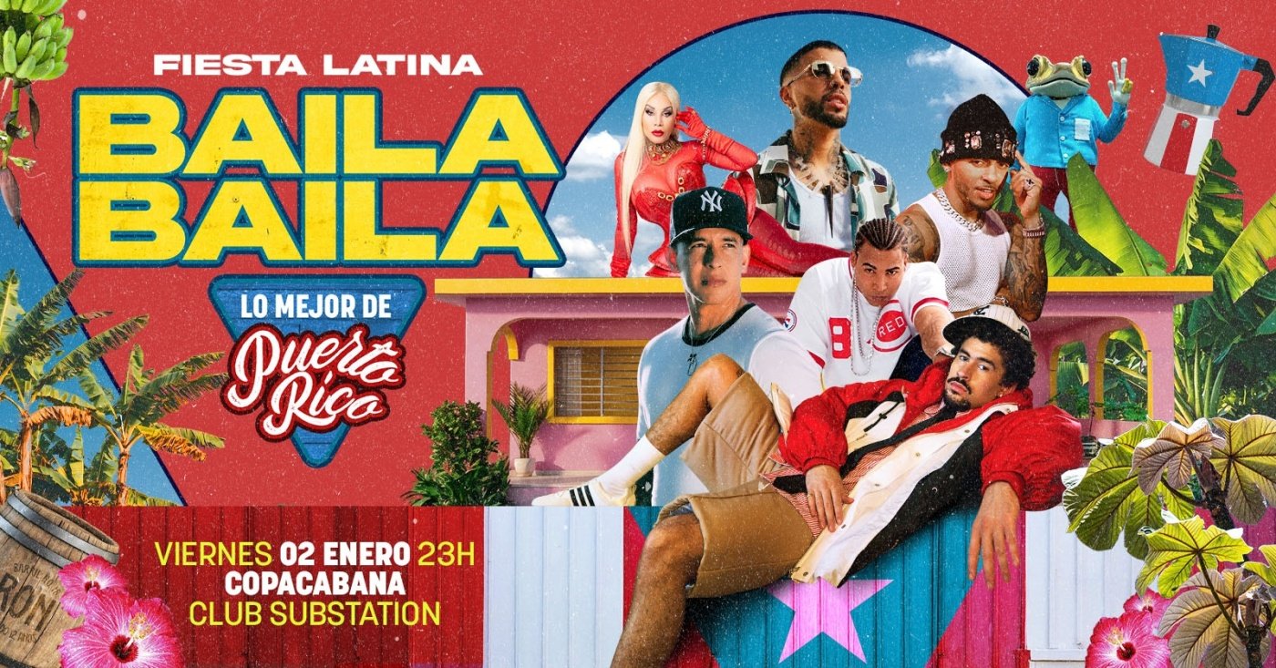 Fiesta Latina Baila Baila - Lo Mejor de Puerto Rico