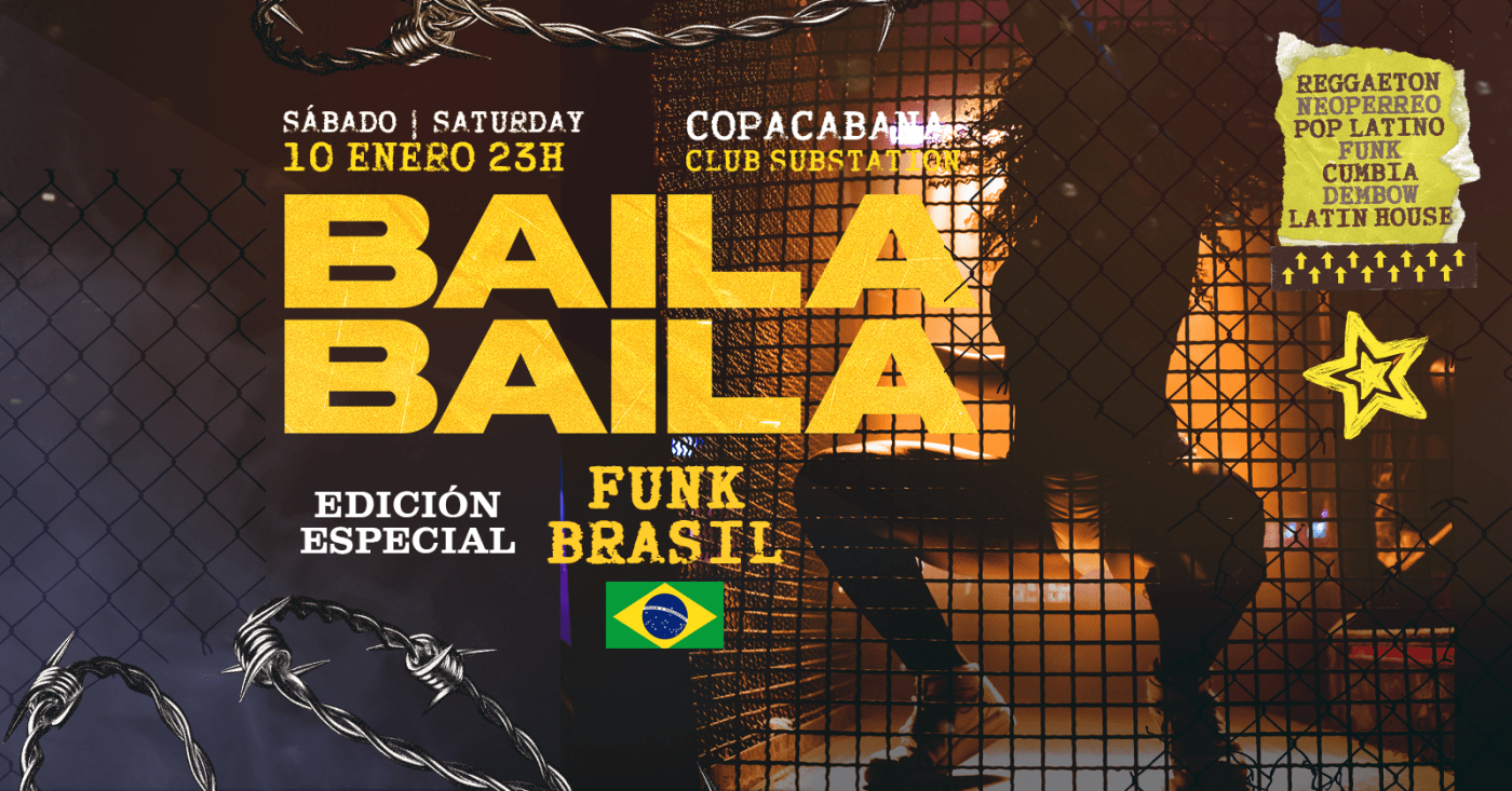 Fiesta Latina Baila Baila | Especial Funk Brasil