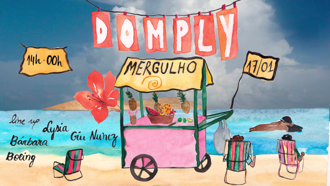 Domply Mergulho: Barbara Boeing, Giu Nunez e Lysia