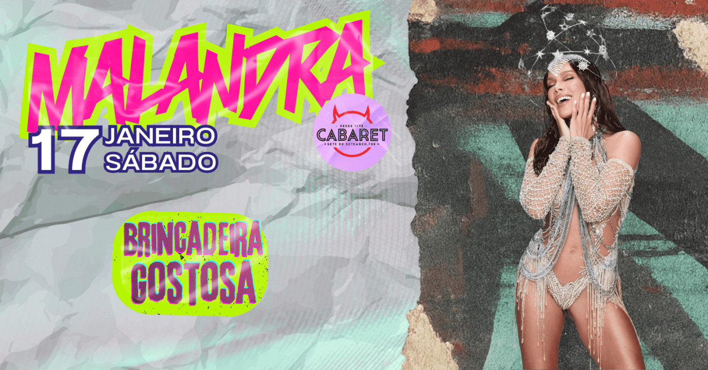 MALANDRA - FUNKPOP! - SÁBADO - 17.01