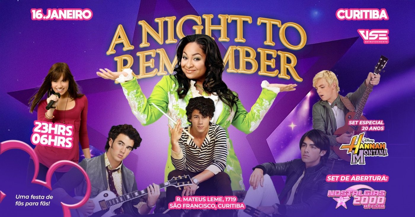 A Night To Remember - Edição Curitiba | Turnê 20 Anos Hannah Montana