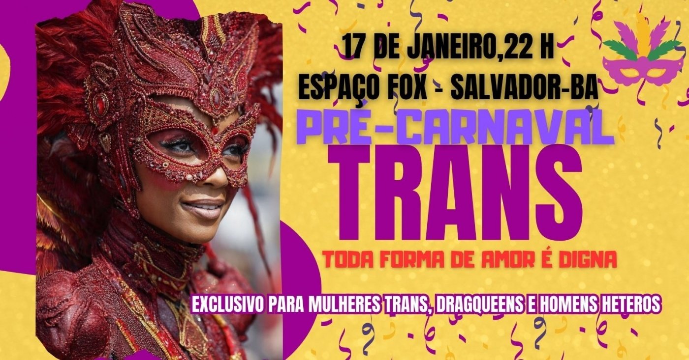 Pré-Carnaval Trans 2026