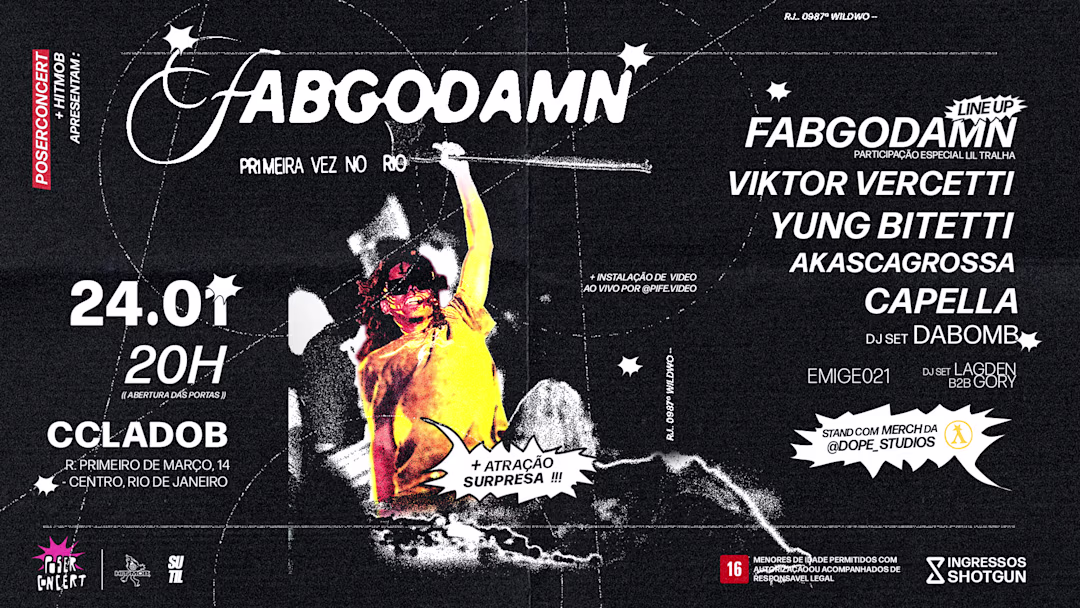Fabgodamn no Rio! com Viktor Vercetti, Akascagrossa e +