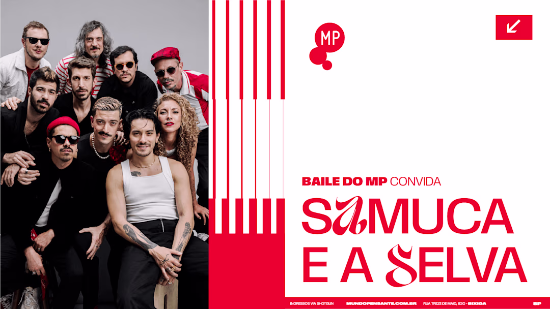 Baile do MP convida Samuca e a Selva