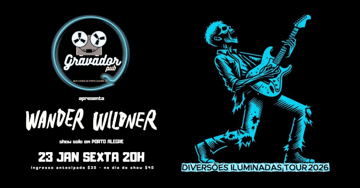 Gravador Pub apresenta Wander Wildner