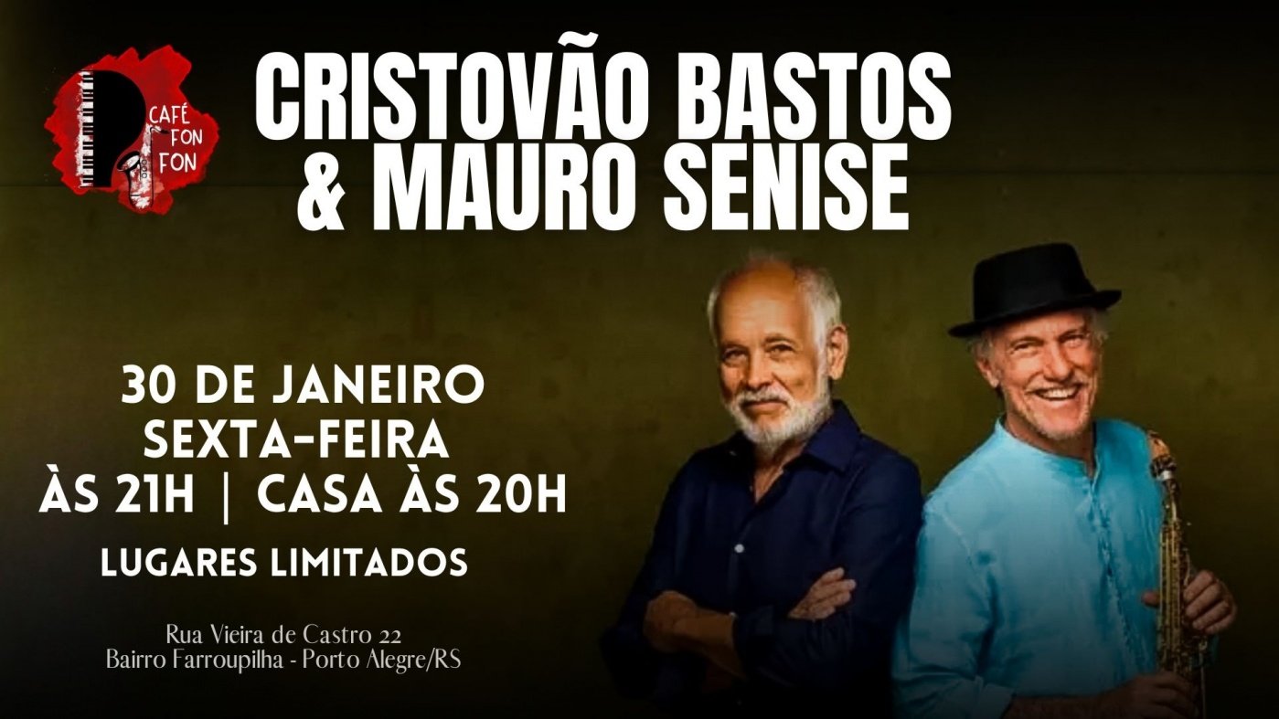 Cristovão Bastos & Mauro Senise no Café Fon Fon
