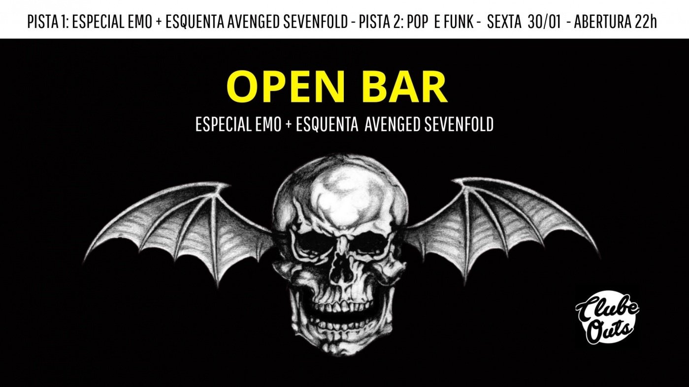 Open Bar Sexta no Clube Outs