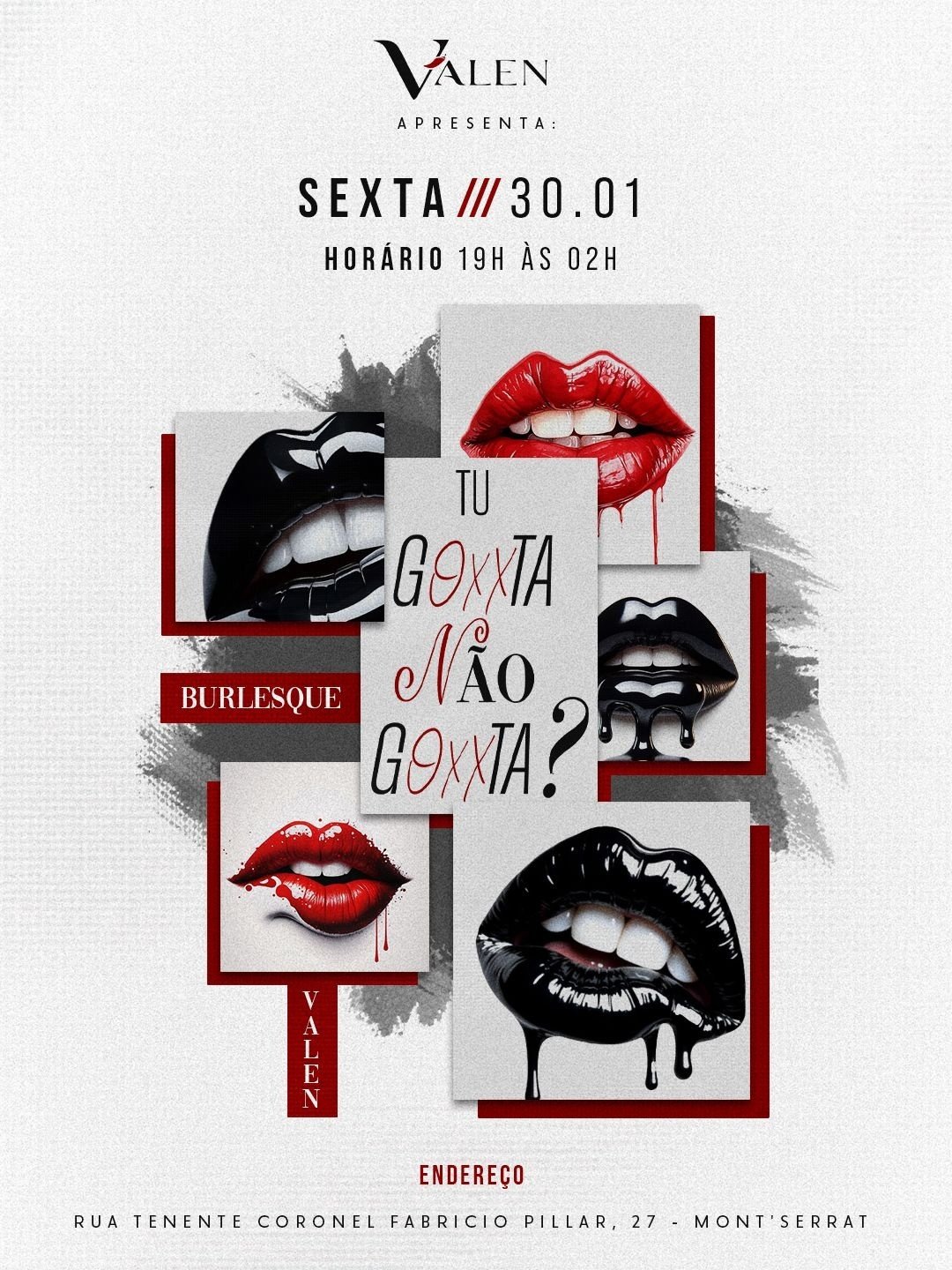 Tu goxxta, não goxxta?