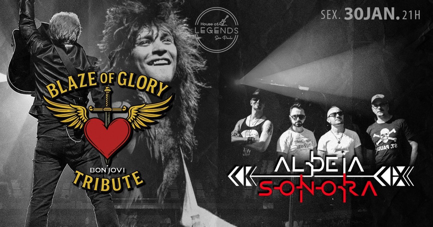 Bandas Blaze of Glory e Aldeia Sonora no House of Legends