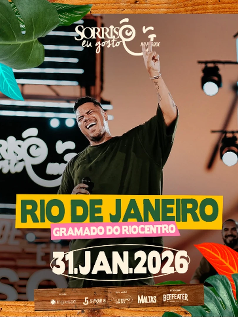 Sorriso Eu Gosto no Pagode - Rio de Janeiro