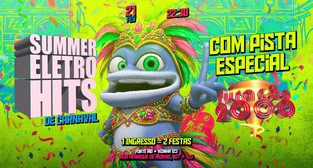 Summer Eletrohits | 2 Festas: Summer + Especial Furacão 2000