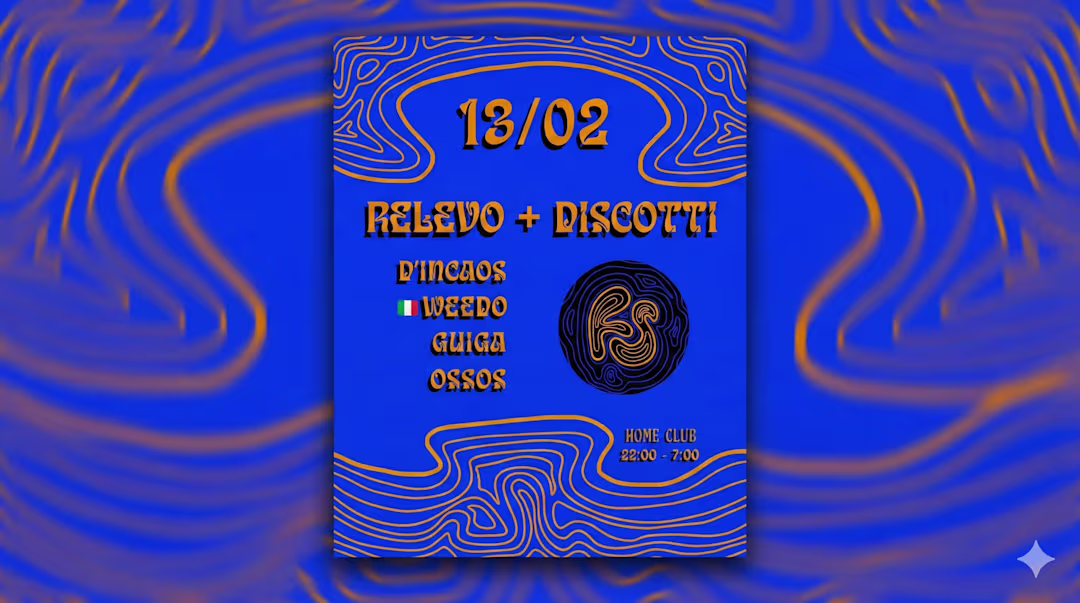 Relevo (BR) + Discotti (ITA/FRA)