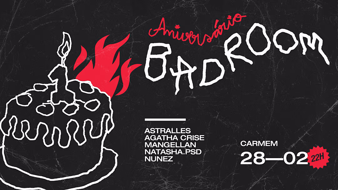 Aniversário Badroom no Carmem