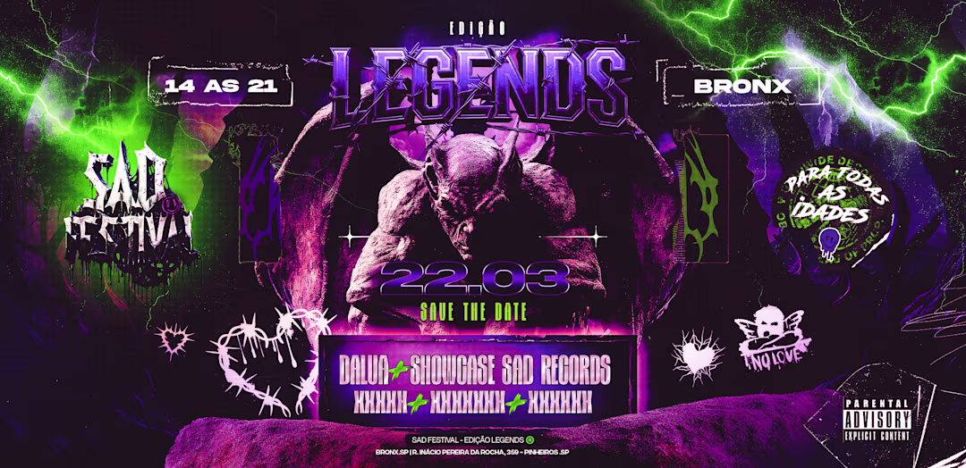 Sadfestival - Legends Tributo a XXX, Lil Peep & Juice WRLD